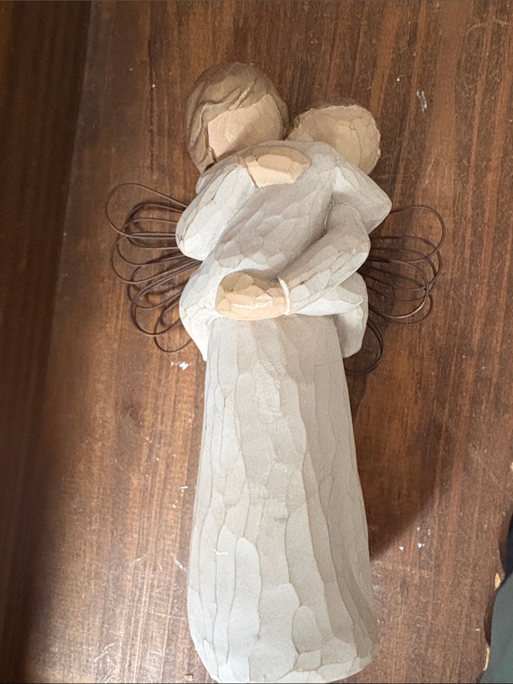 Willow Tree Gray Mother Embrace Figurine